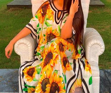 Sunflower  Kaftan  HLK-0207