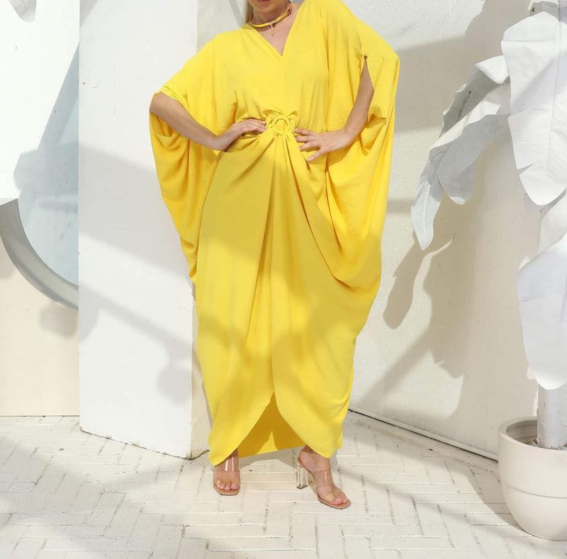 Yellow Ring Kaftan