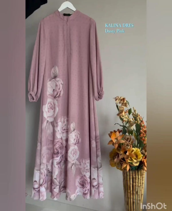 Kalina Dress Dusty Pink