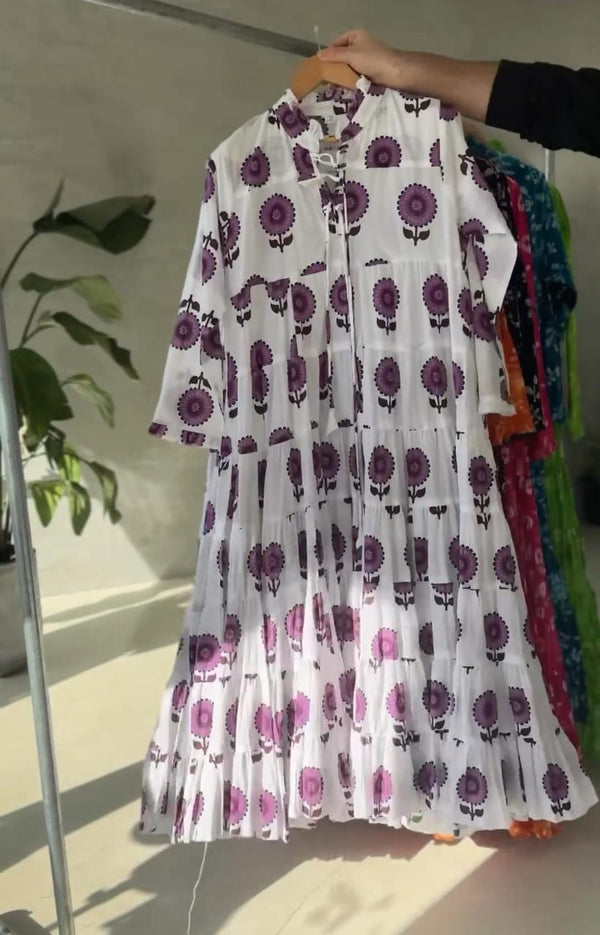 Phool Purple Frock