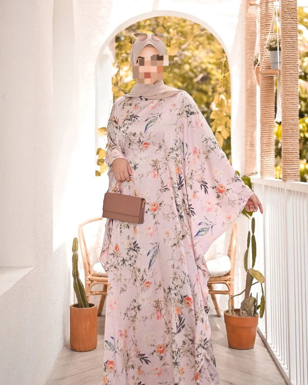 Nylia Blush Series Kaftan Abaya NAC-009