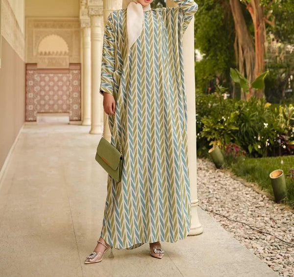 Mazera Tosca-Olive Abaya