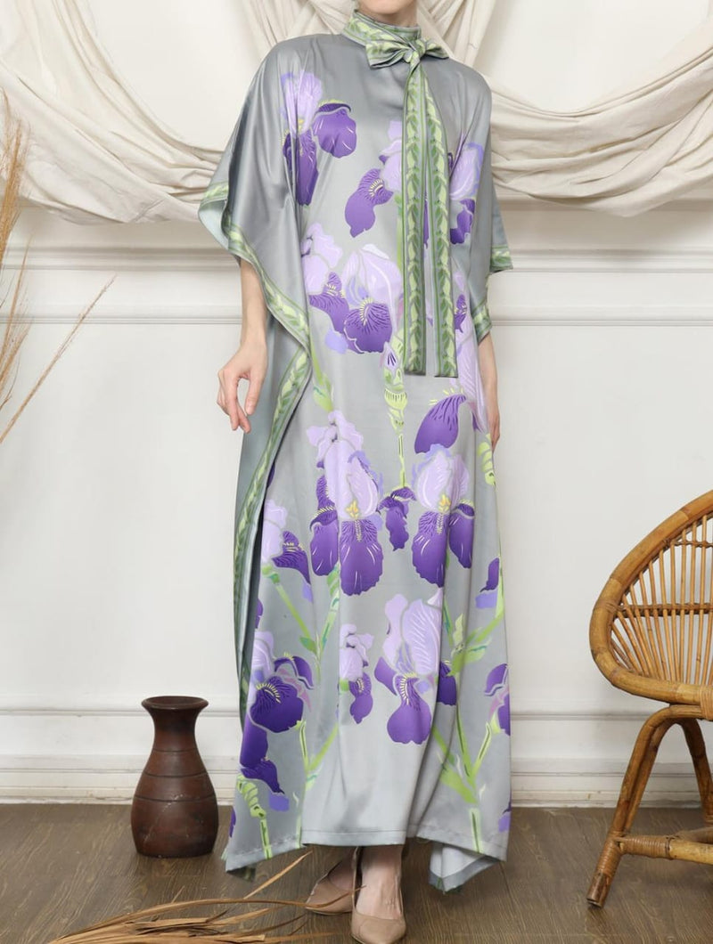 Purple Orchid Kaftan