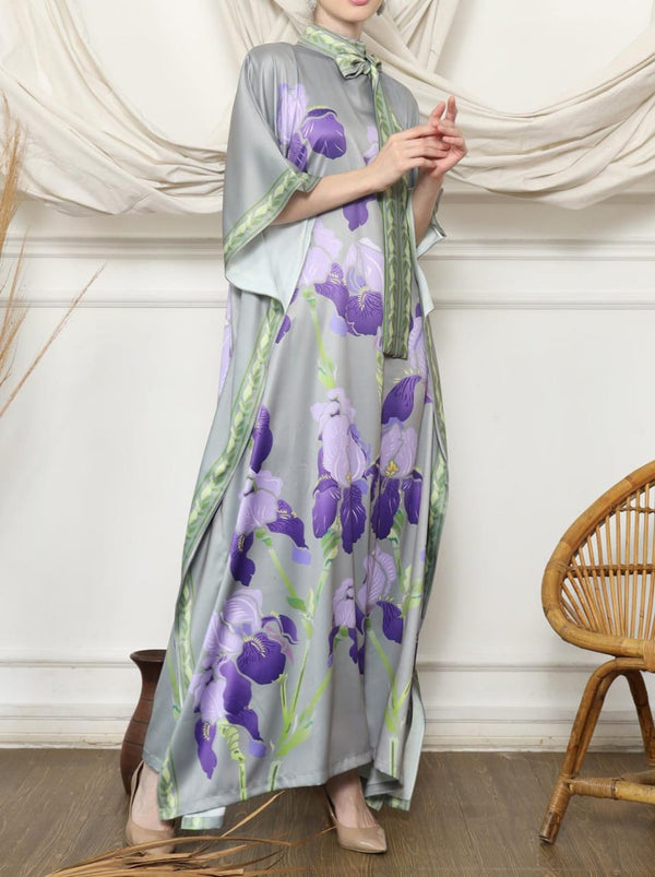 Purple Orchid Kaftan