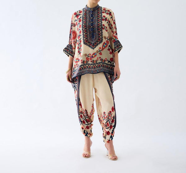 Suzani Rust Shalwar Set