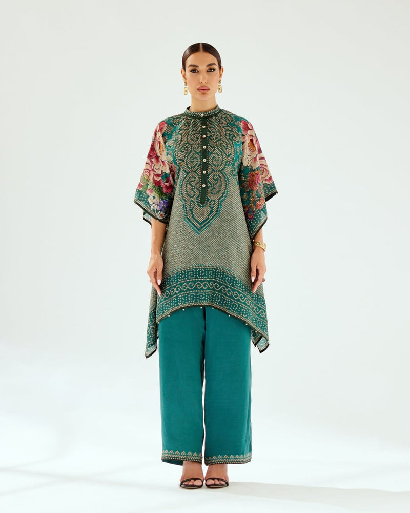 Green Kaftan Set HNC-0002