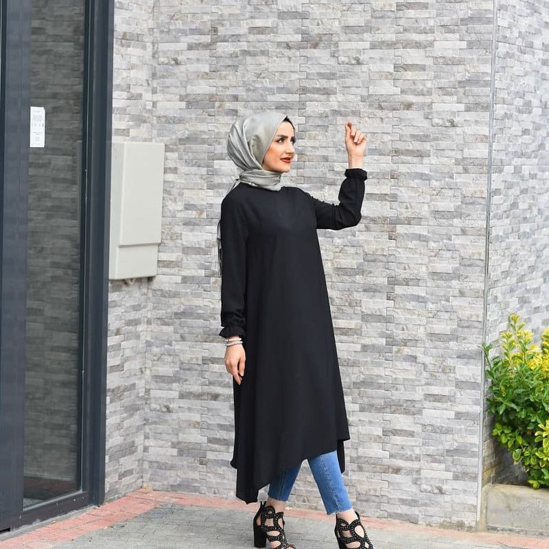 Black Lawn Aline shirt HLE-0016