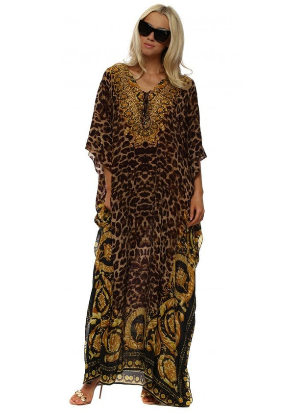 Versace Leapord Kaftan HLK-0025