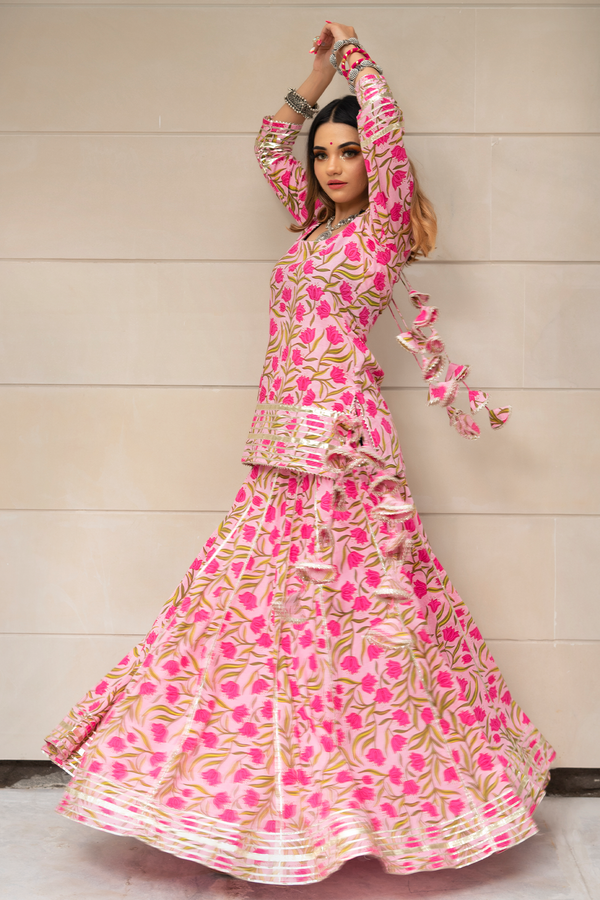 Lawn Lehnga Choli HED-0033