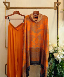 Bhandhani Orange Set HED-0008