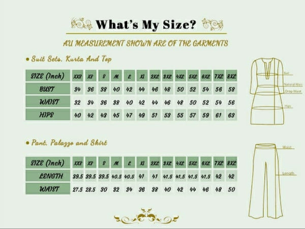 Cord Size Chart