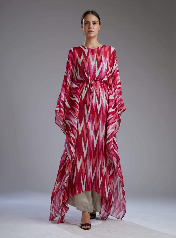 Zigzag Long Kaftan HLK-0163