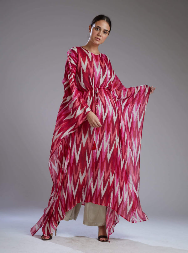 Zigzag Long Kaftan HLK-0163