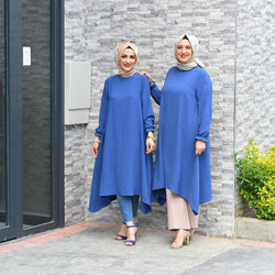 Blue Aline Shirt HLE-0015