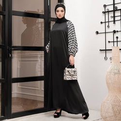 Black & White Abaya HAC-0014